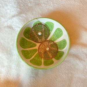 Vintage Gold Dangle Earrings Handmade